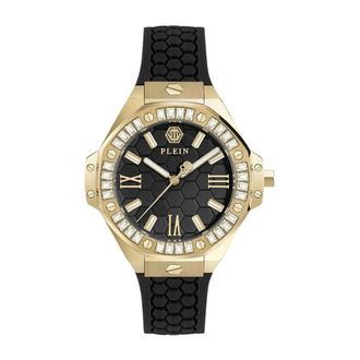 Philipp Plein Lady Royal - Dames - Horloges - Geel - ONE Size - Accessoires