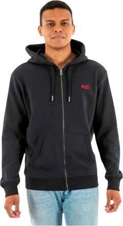 Superdry Uomo, Felpe, Nero, M, new