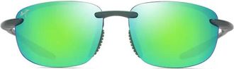 Maui Jim Sportieve Gepolariseerde Zonnebril - Groen - unisex - Zonnebrillen - Groen - ONE Size - Accessoires