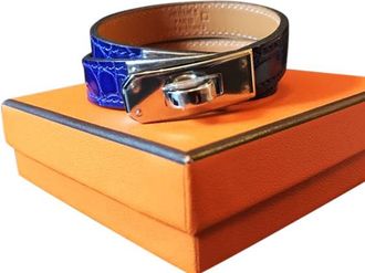 Herm&egrave;s Electric Blue Kelly Double Tour Size S