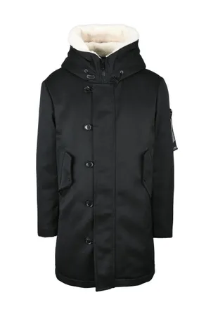 Peuterey Kasa TV Ecofur Parka - Black