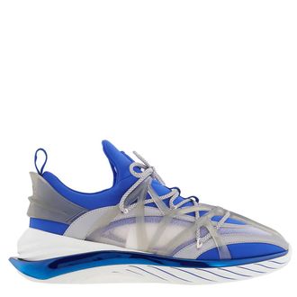 Jimmy Choo London Mens Ultraviolet Mix Cosmos/M Low-Top Trainers