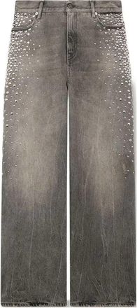 Golden Goose Studded Faded Jeans