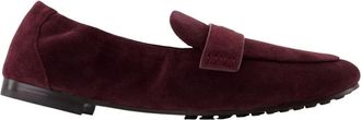 Tory Burch Ballet Loafer - Dames - Loafers - Rood - 35 EU - Leer - Schoenen