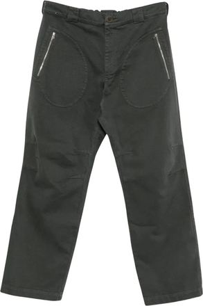 RANRA Hombre, Pantalones, Verde, Talla: L