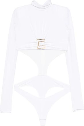 Elisabetta Franchi Logo-plaque Cropped Top