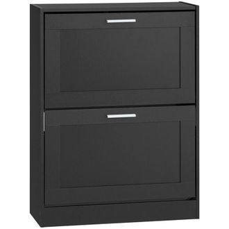 SoBuy Scarpiera Nera 60x23x79cm FSR137-SCH - Sobuy