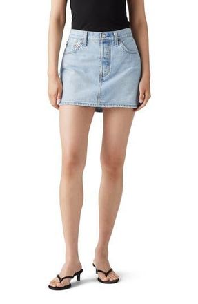Levi's Icon Denim Miniskirt in Front And Center at Nordstrom Rack, Size 26