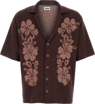 Magliano Purple Knit Riviera Shirt