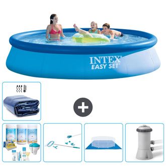Intex Piscina Easy Set Redonda - 396x84 Cm - 7-piezas S20182