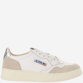 Autry White Leather Sneakers