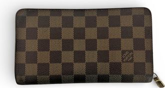 Louis Vuitton Louis Vuitton stoffen portemonnee Zippy