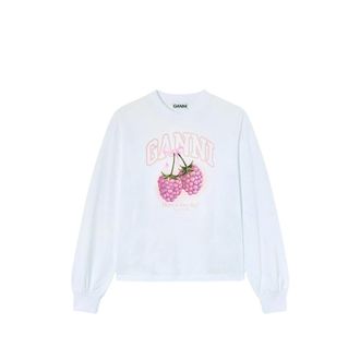 Ganni Long-sleeve Graphic T-shirt