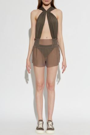 Rick Owens Body With Draping, Womens, Green