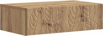 vidaXL Mesa Lateral Montada En La Pared 87,5 X 34,5 X 17 Cm Vidaxl