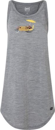 super.natural Hot Dog Dress Kleid f&uuml;r Damen | grau