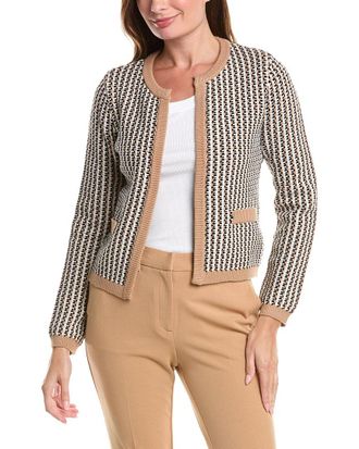 T Tahari Open Front Cardigan
