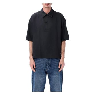 STUDIO NICHOLSON Polo Shirts, male, Blue, Size: S Polo