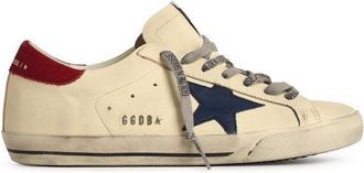 Golden Goose White Leather Snekaer