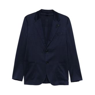 Lardini Uomo, Giacche, Blu, XL, new