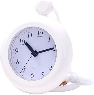 OEM Reloj De Pared Para Ba&ntilde;o, Reloj De Pared Blanco Para Ducha, Resistente Al Agua, Apto Para Su Uso En El Ba&ntilde;o, Esfera Clara Y F&aacute;cil De Leer