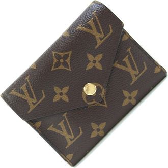 Louis Vuitton Monogram Rose Ballerine Monogram Wallet (Tri-Fold) (Pre-Owned)