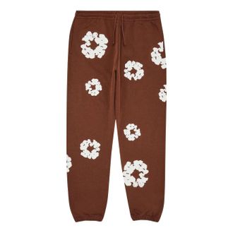 Denim Tears Cotton Wreath Sweatpants Brown White 401-905-30