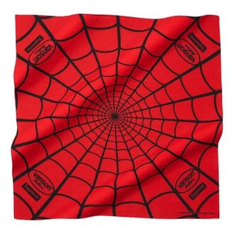 SUPREME x Vanson Leathers SS26 Spider-Man Bandana Red SUP-SS26-2010-RED