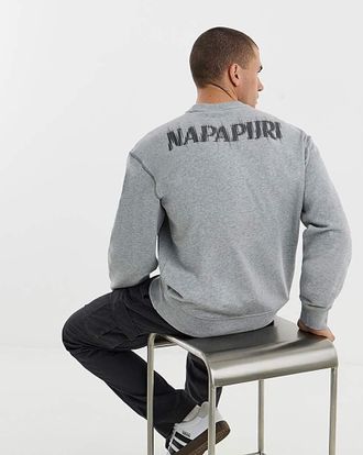 Napapijri Umbra Sweatshirt - Light Grey