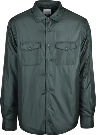 Aspesi Hombre, Camisas, Verde, Talla: L