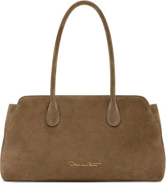 Oscar De La Renta Borsa a spalla The Aster - Marrone