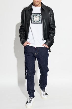 Dsquared2 T-shirt With Print, Mens, White