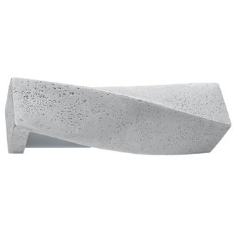 Sollux Lighting L&aacute;mpara de pared gris concreto alt. 14 cm