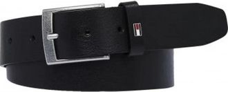 Tommy Jeans Cintura Set regalo box - Heren - Riemen - Zwart - 110 CM - Leer - Accessoires
