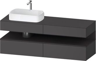 Duravit Qatego Consola Mueble Bajo Lavabo, 2 Extensiones, 2 - Duravit