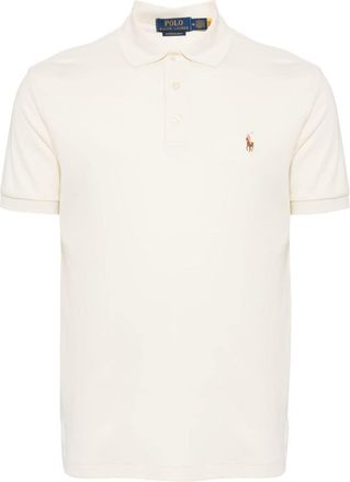 Polo Ralph Lauren classic slim fit polo shirt - men - Cotton - S - Neutrals