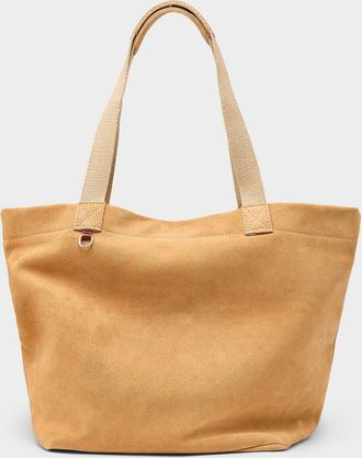 Le 31 Mens Caramel suede Tote Bag Exclusive collection from Italy