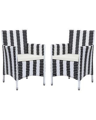 Safavieh Set Of 2 Kendrick Outdoor Chairs