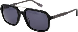 GANT Black Plastic Mens Sunglasses