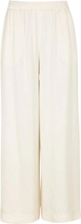 Freebird by Steven Poppy Trouser - Dames - Wijde Broeken - Beige - M - Broeken