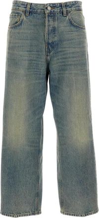 Haikure Straight Jeans - Dames - Regular Fit Jeans - Blauw - W25 - Katoen - Jeans