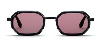 L.G.R Axum Explorer 6811 Mens Sunglasses Black Size 50