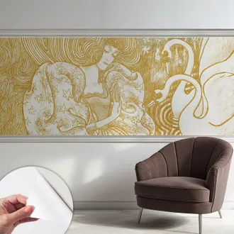 Tulup Fotomurale Adesivo - Parete Decorativa - Decorazione Casa - Stile Moderno Parete - Eleganza Femminile 250x104 Cm