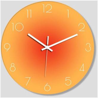 OEM Reloj De Pared De 30 Cm, Moderno Reloj De Pared De Cuarzo Silencioso Con N&uacute;meros Ar&aacute;bigos, Reloj De Pared Sin Tictac, Accesorios Para El Hogar, Reloj 
