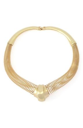 Robert Lee Morris Coiled Collar Necklace in Gold at Nordstrom