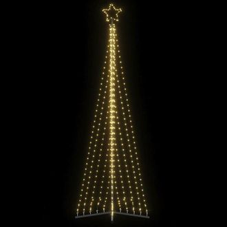 vidaXL &Aacute;rbol De Navidad Led 495 Leds Blanco C&aacute;lido 300,5 Cm Vidaxl