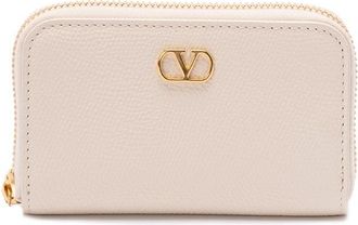 Valentino Garavani Vlogo Signature Mini Zip Around Wallet