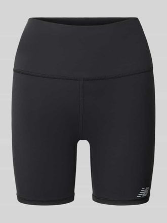 New Balance Radlerhose mit Logo und elastischem Bund in Black, Gr&ouml;&szlig;e XL