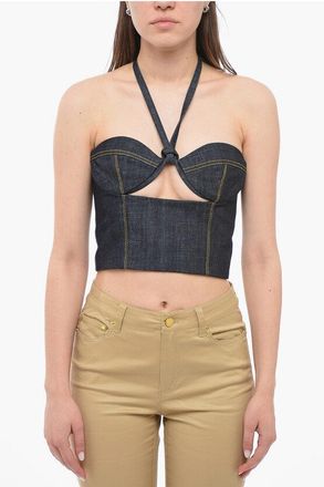 The Mannei Cut-out ASPOS Corset with Contrasting Stitching size 40