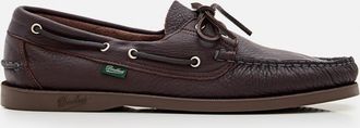 Paraboot Dark Brown Leather Loafers